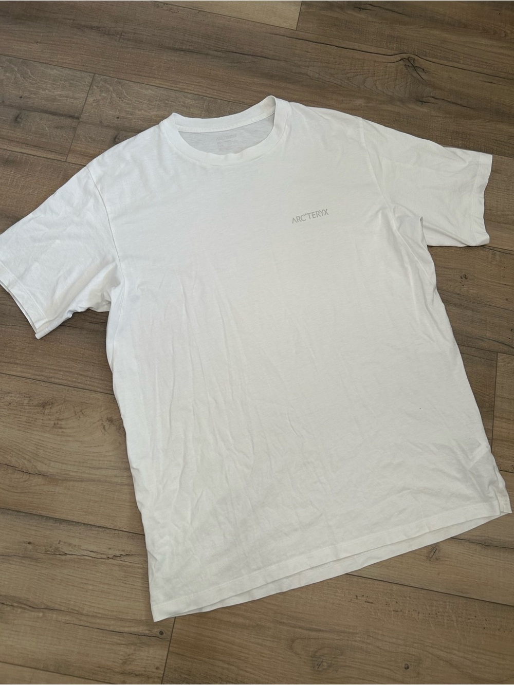 Arc'teryx White Short-Sleeve Logo Tee